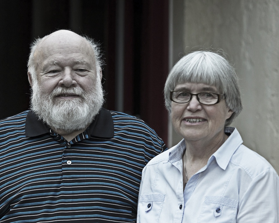 Else og Paul Cederdorff ved deres guldbryllup