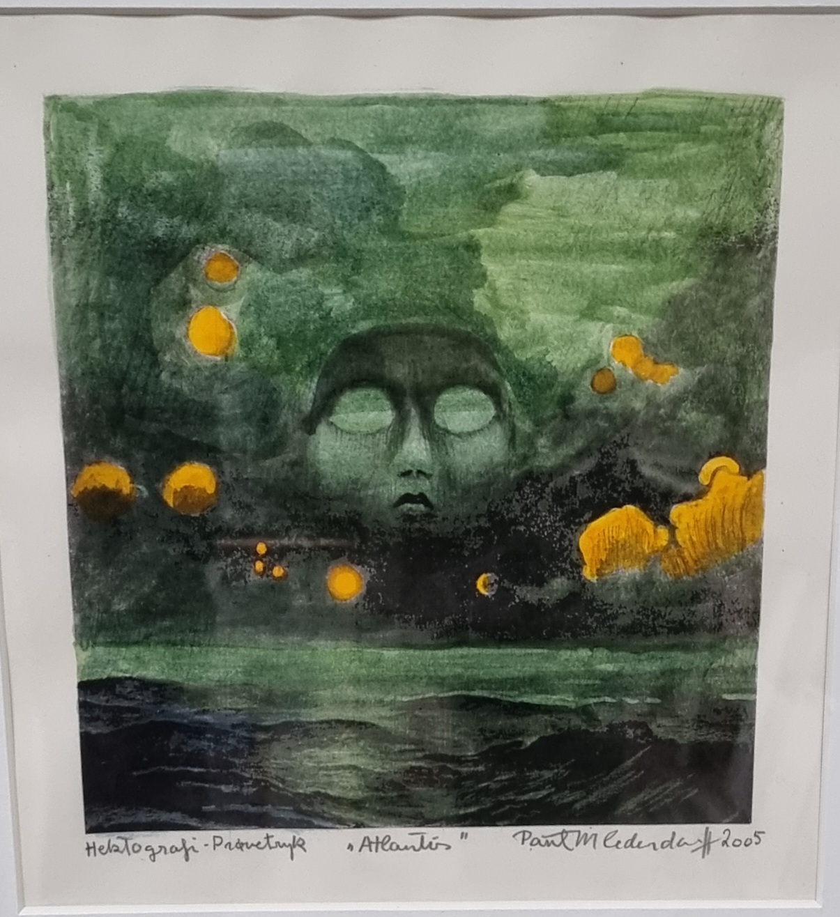 Artikelbillede fra Gimsinghoved om Atlantis-udstillingen